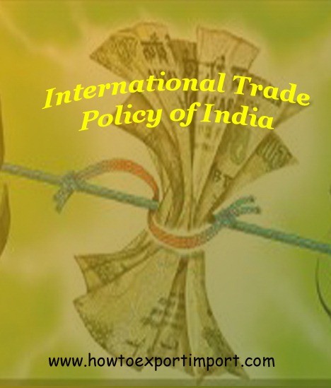 Foreign Trade Policy Of India 2015 2020 Pdf